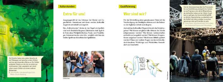 Kulturagentenprogramm Broschüre für Interessierte